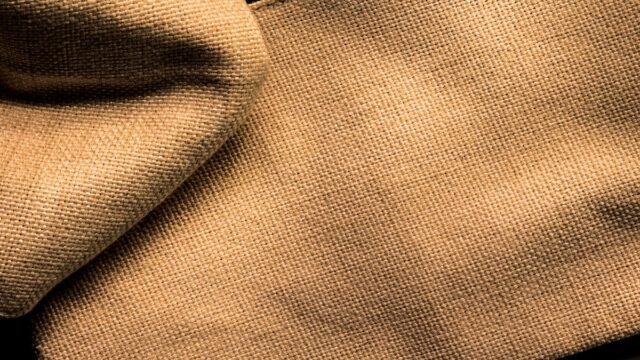 Burlap texture background. Surface of brown old fabric.