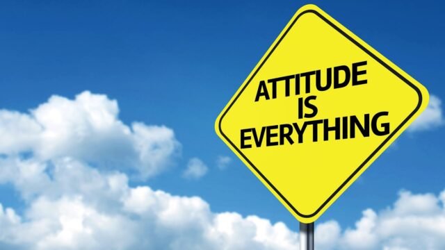 Attitude is Everything creative sign