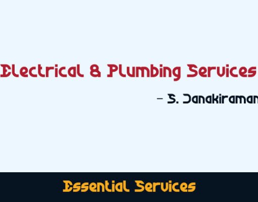 Janakiraman. S – Electrician & Plumber