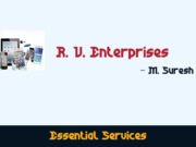 Suresh. M – R. V. Enterprises