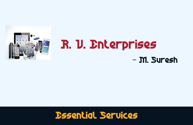 Suresh. M – R. V. Enterprises