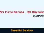 Karthik. M – Sri Purna Aircons