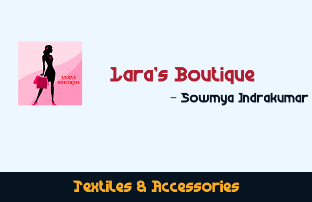 Sowmya Lara s Boutique Textiles Bags Jewellery Porur