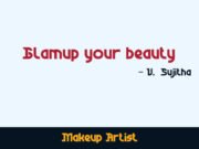 Sujitha.V – Glamup your beauty