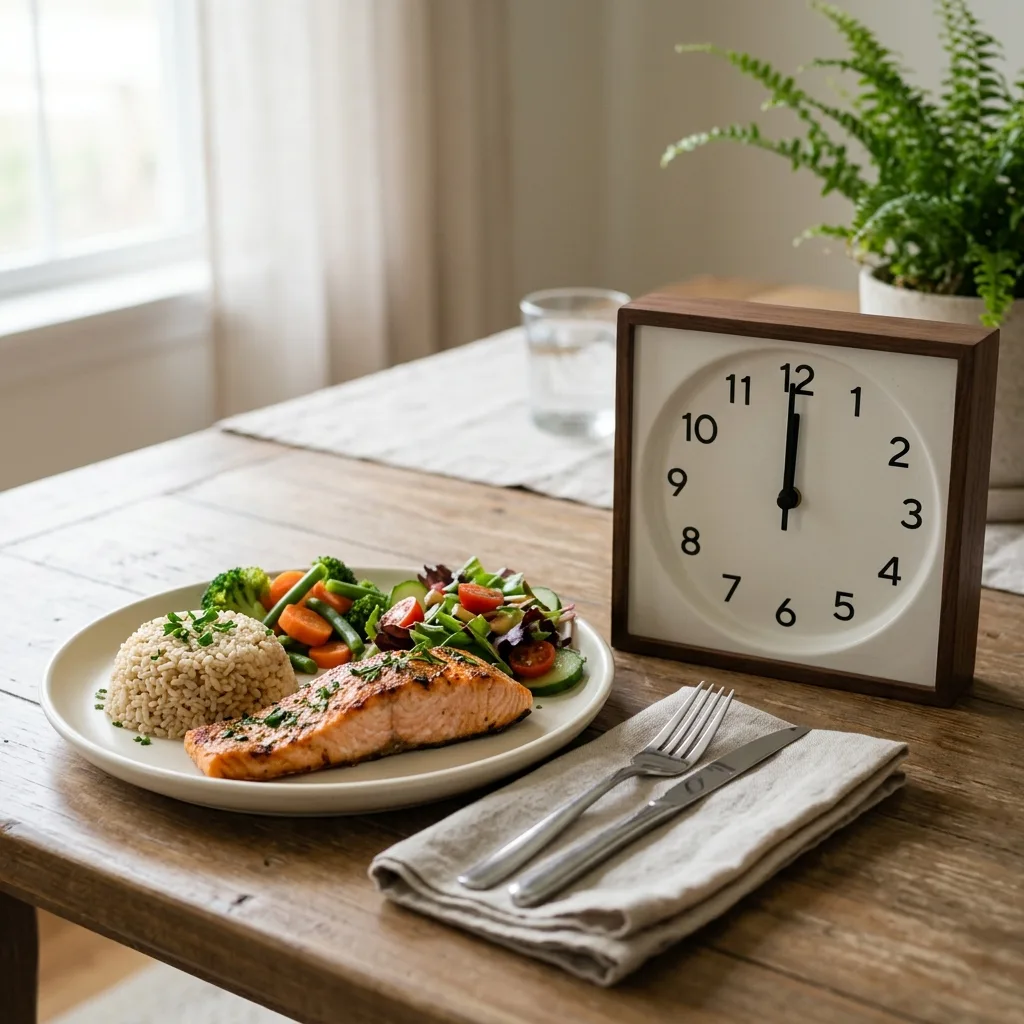 Meal timing clock to improve digestion naturally