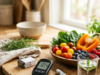 Normal blood sugar levels chart with fasting and post-meal reference ranges