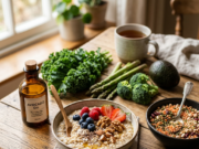 Reduce Cholesterol Naturally: 7 Simple Dietary Swaps That Work Reduce cholesterol naturally with oats, vegetables, and heart-healthy cooking oil choices