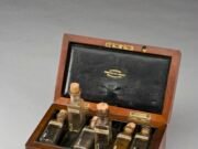 Electro Homeopathy: Claims, Evidence and Safety Risks Homeopathic medicine chest with glass vials