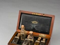 Electro Homeopathy: Claims, Evidence and Safety Risks Homeopathic medicine chest with glass vials