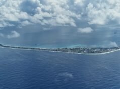COP31 Health Day: Why Pacific Hospitals Are at Climate Risk Aerial view of the Funafuti atoll, Tuvalu (Rosodo, CC BY-SA 4.0, via Wikimedia Commons)