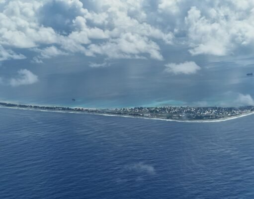 COP31 Health Day: Why Pacific Hospitals Are at Climate Risk Aerial view of the Funafuti atoll, Tuvalu (Rosodo, CC BY-SA 4.0, via Wikimedia Commons)