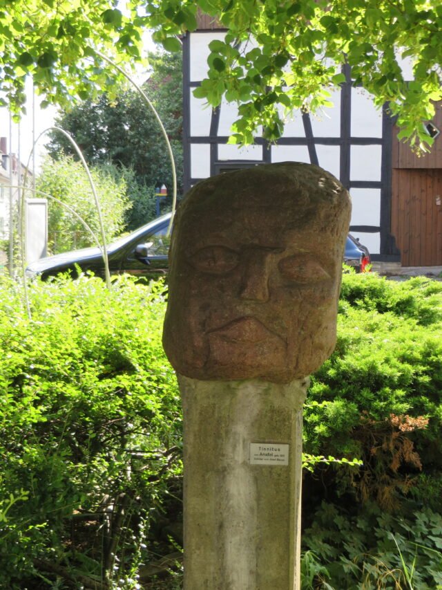 Sculpture titled Tinnitus by Anatol Herzfeld in Witten, Germany