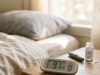 Fasting Blood Sugar 91 mg/dL: Is It Normal or Pre-Diabetic? Glucose meter showing 91 mg/dL on a morning bedside table