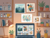 Free AI Image Generators: The Best Tools Compared in 2026 Free AI image generators compared: an AI-generated illustration of a creative desk with a laptop showing a grid of generated art panels